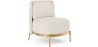 Fauteuil Design - Revêtement en Tissu Bouclé - Kanla image 7