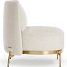 Fauteuil Design - Revêtement en Tissu Bouclé - Kanla image 7