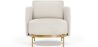 Fauteuil Design - Revêtu de Tissu Bouclé - Terrec image 7