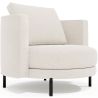 Fauteuil de Designer - Revêtement en Tissu Bouclé - Maura image 7