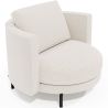 Fauteuil de Designer - Revêtement en Tissu Bouclé - Maura image 7