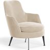 Fauteuil de Design Rembourré en Velours Style Contemporain - Hanneh image 7