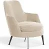 Fauteuil de Design Rembourré en Velours Style Contemporain - Hanneh image 7