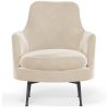 Fauteuil de Design Rembourré en Velours Style Contemporain - Hanneh image 7