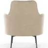 Fauteuil de Design Rembourré en Velours Style Contemporain - Hanneh image 7