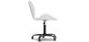 Chaise de bureau avec roulettes - Chaise pivotante de bureau - Revêtement en similicuir - Structure noire Wito image 7