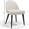 Chaise de Salle à Manger - Revêtue de Tissu Bouclé - Grata image 7