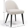 Chaise de Salle à Manger - Revêtue de Tissu Bouclé - Grata image 7
