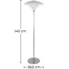 Lampadaire - Lampe de Salon - Liam image 7