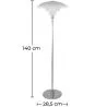 Lampadaire - Lampe de Salon - Liam image 7