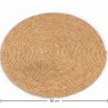 Tapis rond en jute - Boho Bali - 180 CM - Kavya image 7