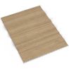 Tapis rectangulaire en jute - Boho Bali - 100x120 CM - Jaya image 7