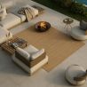 Tapis rectangulaire en jute - Boho Bali - 150x200 CM - Jaya image 7