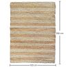 Tapis rectangulaire en jute - Boho Bali - 150x200 CM - Ghana image 7