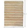 Tapis rectangulaire en jute - Boho Bali - 150x200 CM - Ghana image 7