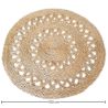 Tapis rond en jute - Boho Bali - 100 CM - Ilya image 7