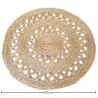 Tapis rond en jute - Boho Bali - 100 CM - Ilya image 7