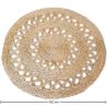 Tapis rond en jute - Boho Bali - 150 CM - Ilya image 7