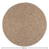 Tapis rond en jute - Boho Bali - 100 CM - Yuri image 7