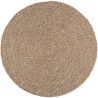 Tapis rond en jute - Boho Bali - 150 CM - Yuri image 7