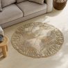 Tapis rond en jute - Boho Bali - 150 CM - Bilú image 7