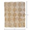 Tapis rectangulaire en jute - Boho Bali - 90x120 CM - Lubya image 7