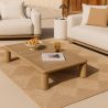 Tapis rectangulaire en jute - Boho Bali - 90x120 CM - Lubya image 7