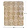 Tapis rectangulaire en jute - Boho Bali - 120x150 CM - Lubya image 7