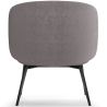 Fauteuil Design Courbé Tapissé Style Contemporain - Opreh image 7