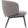 Fauteuil Design Courbé Tapissé Style Contemporain - Opreh image 7