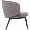 Fauteuil Design Courbé Tapissé Style Contemporain - Opreh image 7