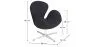 Fauteuil avec accoudoirs - Revêtement en tissu - Svin image 7
