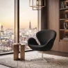 Fauteuil avec accoudoirs - Revêtement en tissu - Svin image 7