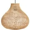 Lampe de plafond en rotin - Lampe suspendue bohème de Bali - Wayan image 7