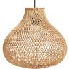 Lampe de plafond en rotin - Lampe suspendue bohème de Bali - Wayan image 7