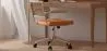 Chaise de Bureau en Rotin - Pivotante - Goner image 7