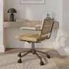 Chaise de Bureau en Rotin - Pivotante - Goner image 7