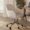 Chaise de bureau pivotante avec accoudoirs - Lumby image 7