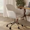 Chaise de bureau pivotante avec accoudoirs - Lumby image 7