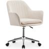 Chaise de bureau pivotante avec accoudoirs - Lumby image 7