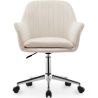 Chaise de bureau pivotante avec accoudoirs - Lumby image 7