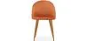 Chaise de Salle à Manger - Revêtue de Velours - Dossier avec Motif - Evelyne image 7