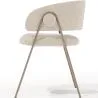 Chaise de salle à manger - Revêtue de tissu - Roaw image 7