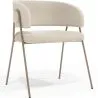 Chaise de salle à manger - Revêtue de tissu - Roaw image 7