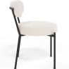Chaise de salle à manger - Revêtue de tissu bouclé - Raga image 7
