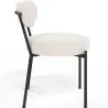 Chaise de salle à manger - Revêtue de tissu bouclé - Raga image 7