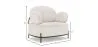Fauteuil design - Revêtu de tissu bouclé - Baman image 7
