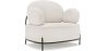 Fauteuil design - Revêtu de tissu bouclé - Baman image 7