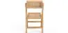  Chaise pliante en bois et rotin pour salle à manger - Umbra image 7