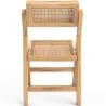  Chaise pliante en bois et rotin pour salle à manger - Umbra image 7